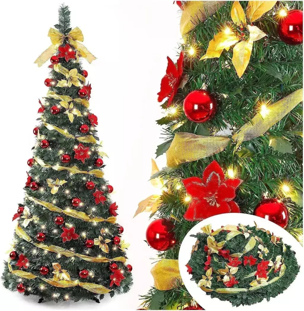 ARBOL DE NAVIDAD PLEGABLE 1.50MTS