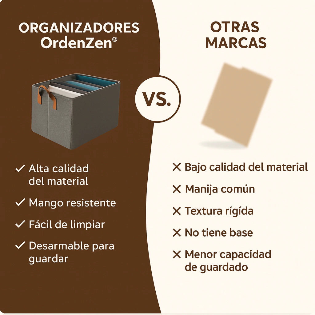 Organizadores de Ropa Plegables (Comprá 1 y lleváte 3)