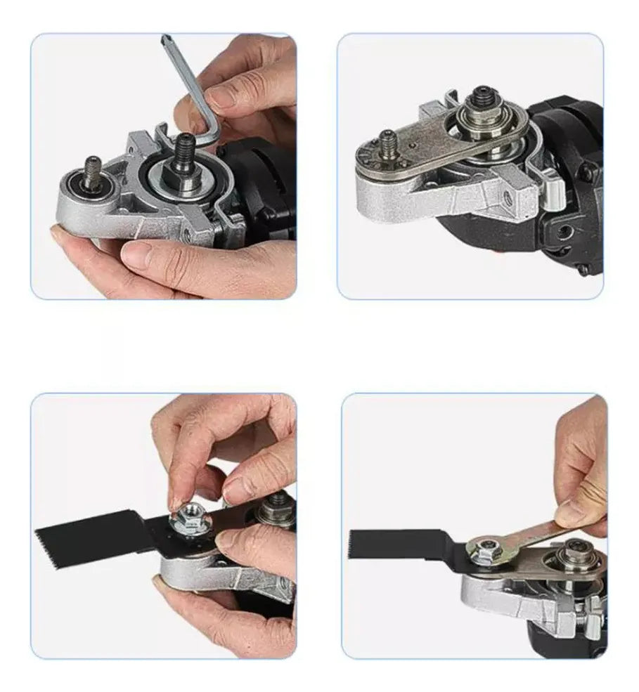 ADAPTADOR DE AMOLADORA ANGULAR .