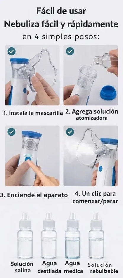nebulizador portartil mesh