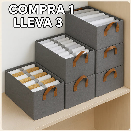 Organizadores de Ropa Plegables (Comprá 1 y lleváte 3)
