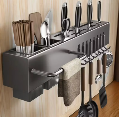 Organizador de Pared para Cuchillos y Cubiertos