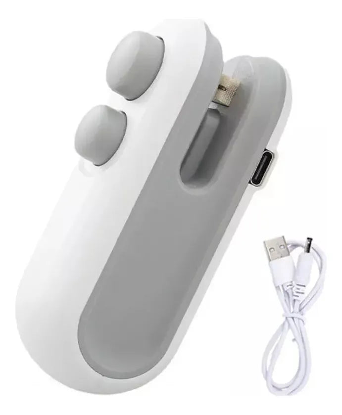 Selladora bolsas mini recargable portatil Cable Usb 2 En 1