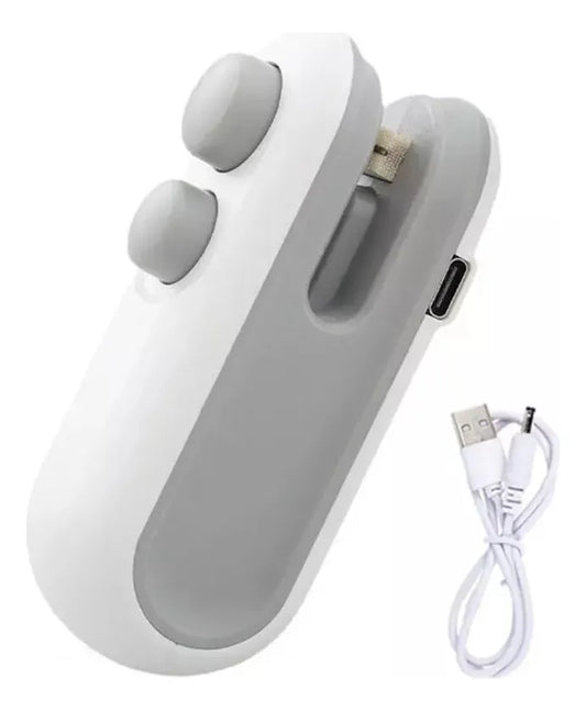 Selladora bolsas mini recargable portatil Cable Usb 2 En 1