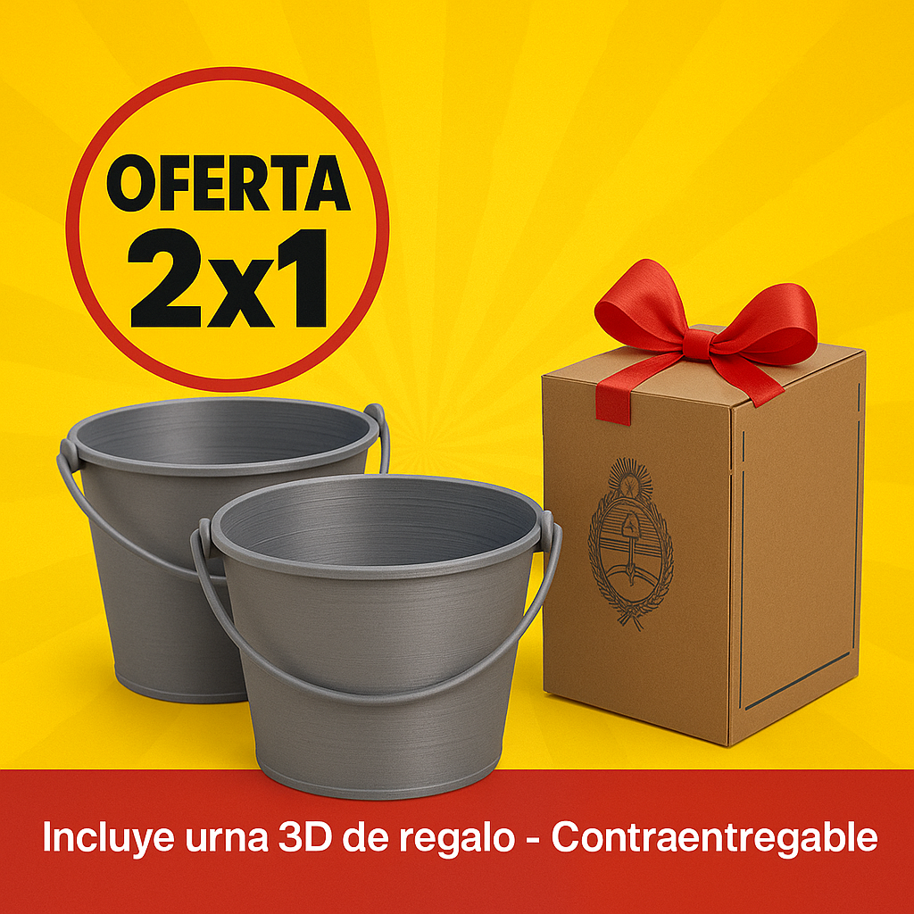 Combo Elecciones 2025: 2x1 Baldes + Urna de regalo 🗳️💩