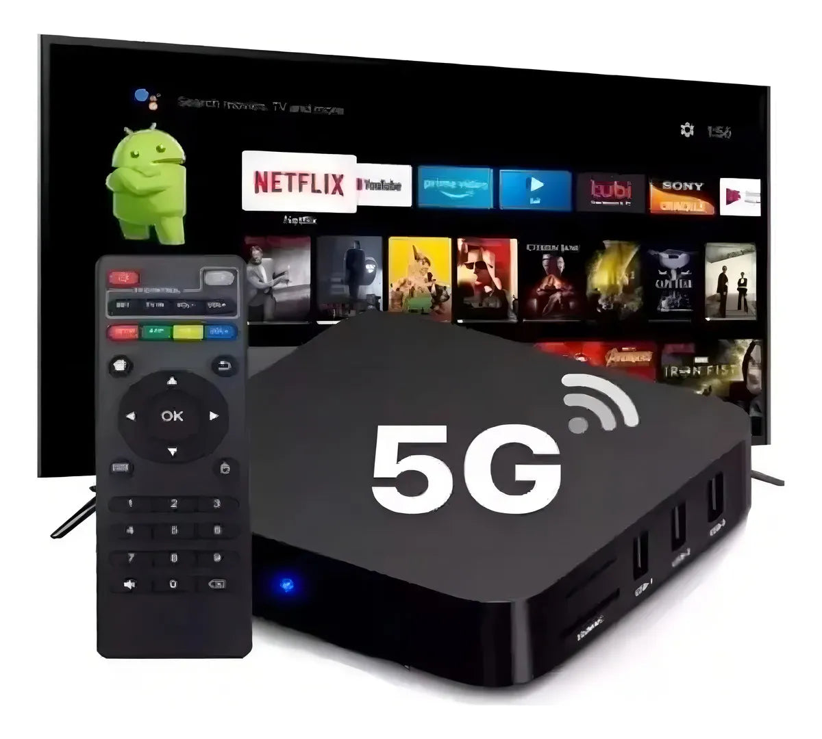 Smart TV Box Pro con Android 13 y Resolución 8K