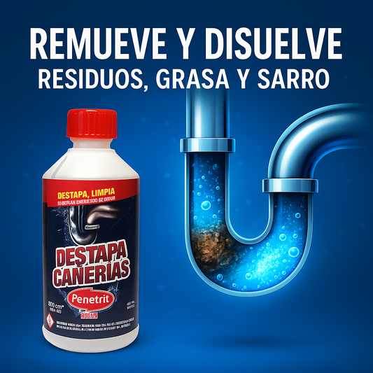 NUEVO INGRESO: 2X1 Destapa cañería Caño Limpio™