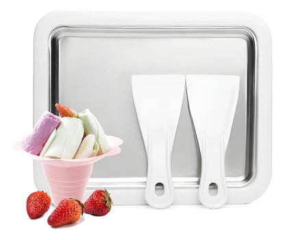 Plancha para hacer Ice Cream Rolls