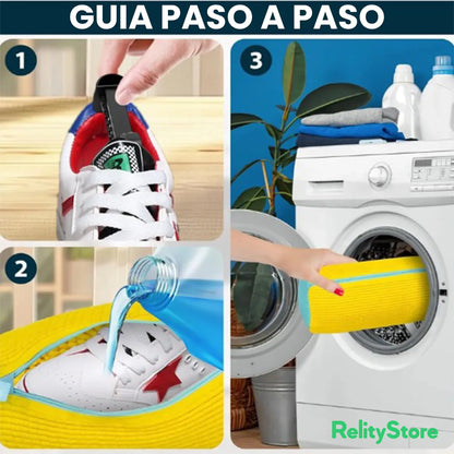 Bolsa Protectora para Lavar Zapatillas