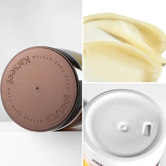 Kit Karseell: Mascarilla Repair Collagen 500 ml + Aceite de Argán 50 ml (Original)