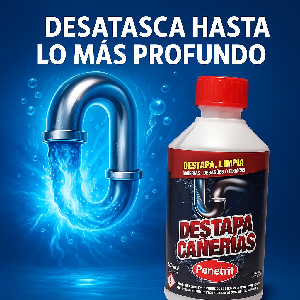 NUEVO INGRESO: 2X1 Destapa cañería Caño Limpio™