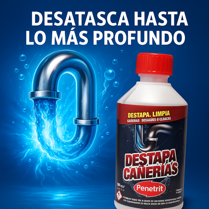 NUEVO INGRESO: 2X1 Destapa cañería Caño Limpio™