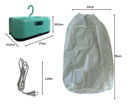 Secador De Ropa Colgante Portátil y Plegable Premium