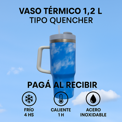 VASOS QUENCHER 1.2L CON DISEÑOS ÚNICOS