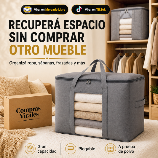 Organizador de ropa | Recupera la calma de ver tu casa limpia y ordenada