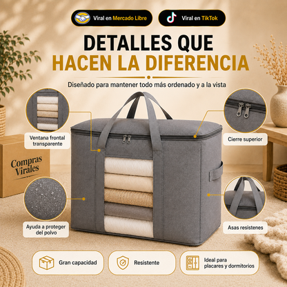 Organizador de ropa | Recupera la calma de ver tu casa limpia y ordenada