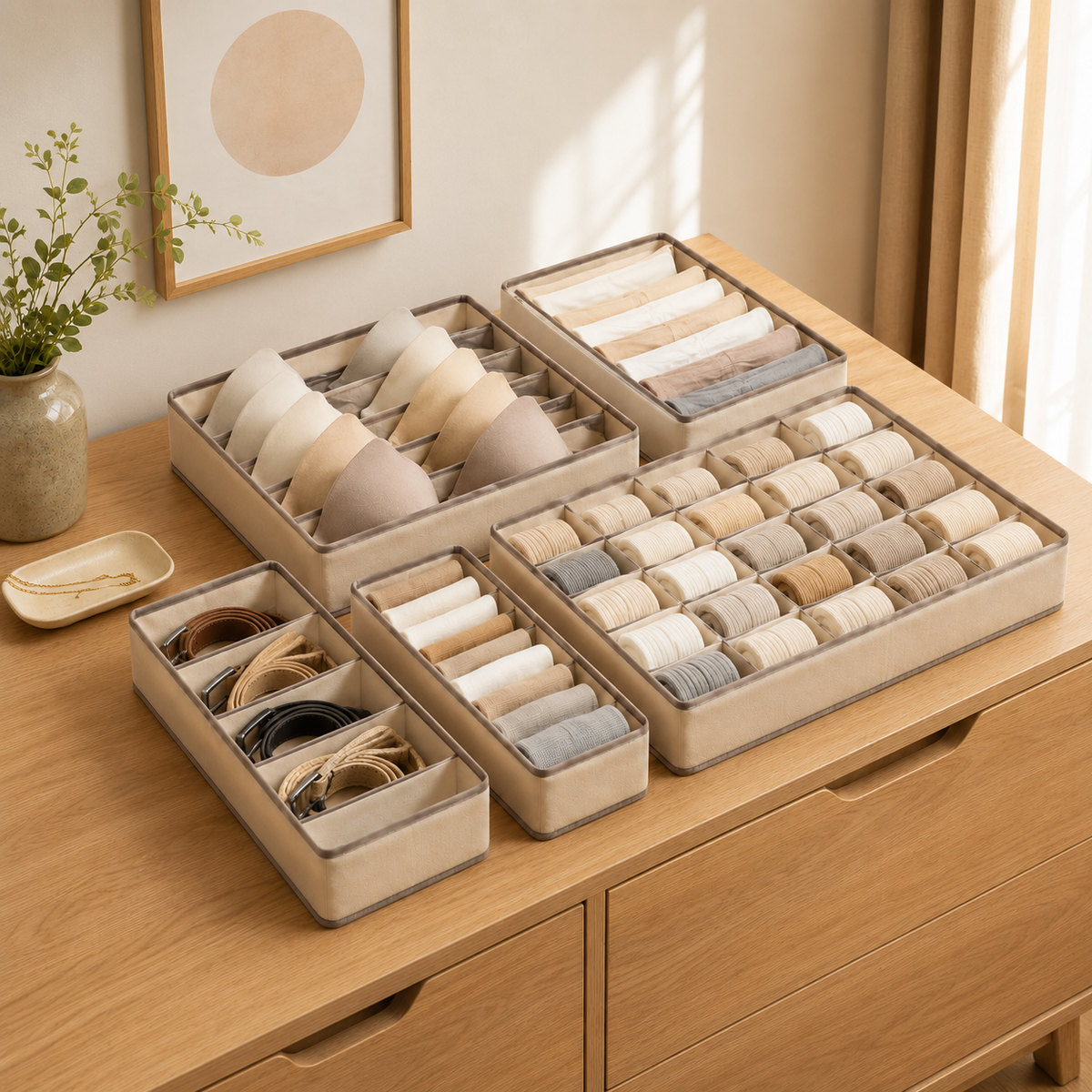 Set x4 Organizadores de Cajón Premium
