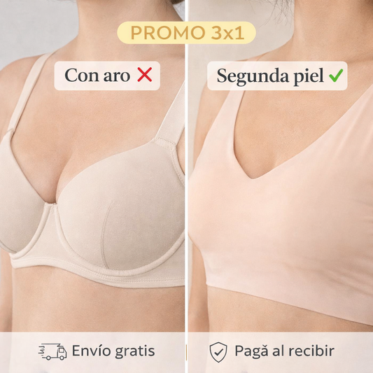 PROMO 3x1 - Corpiños Segunda Piel
