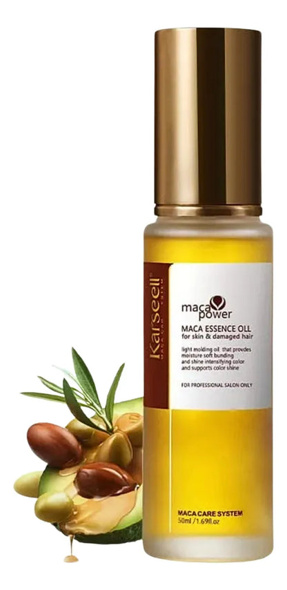 Karseell Maca Essence Oil 50 ml – Sellado, Brillo &amp; Suavidad (Original)