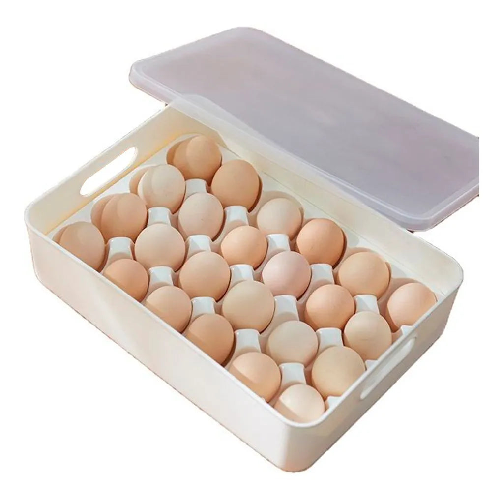 Huevera Canasta Gadnic Tapa 24 Huevos Organizador Conserva