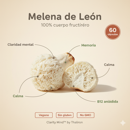 Melena de León - 60 Cápsulas - 300mg