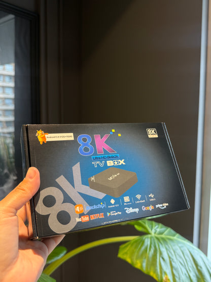 Smart TV Box Pro con Android 13 y Resolución 8K