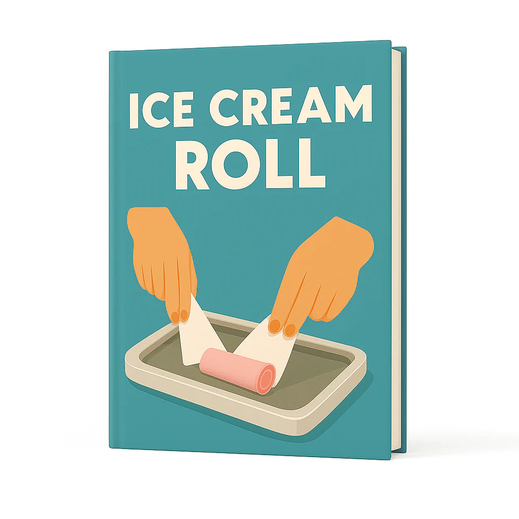 Libro de recetas Ice Cream Roll