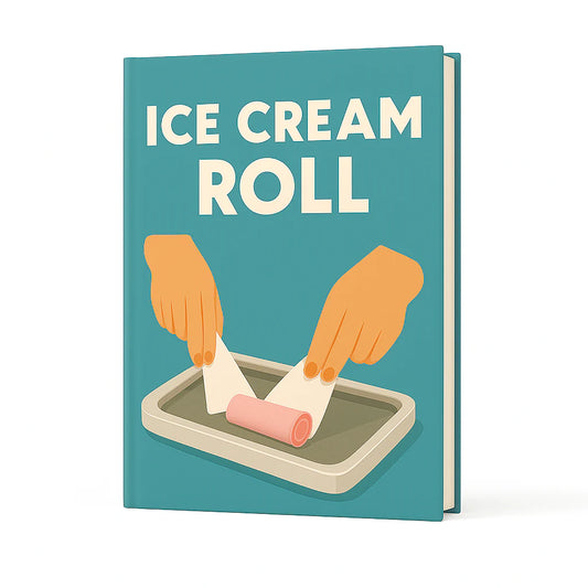 Libro de recetas Ice Cream Roll