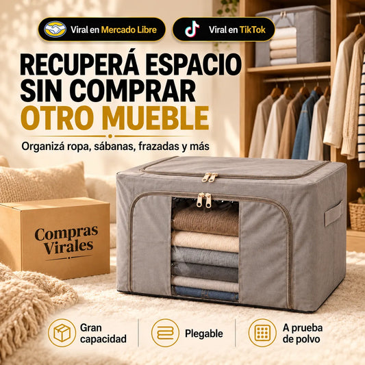 Organizador de ropa | Recupera la calma de ver tu casa limpia y ordenada