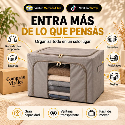 Organizador de ropa | Recupera la calma de ver tu casa limpia y ordenada