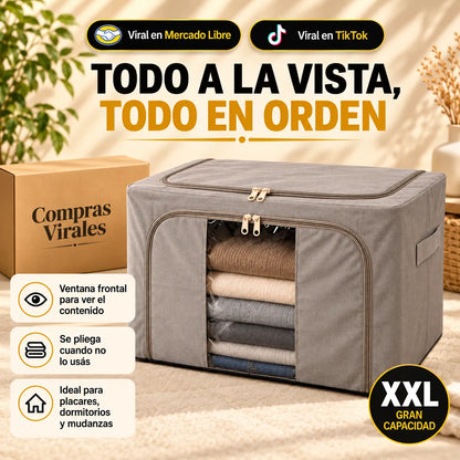 Organizador de ropa | Recupera la calma de ver tu casa limpia y ordenada