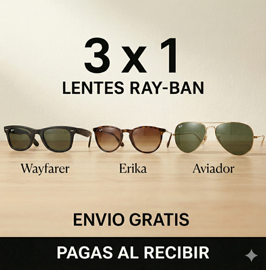 3X1 LENTES RAY-BAN